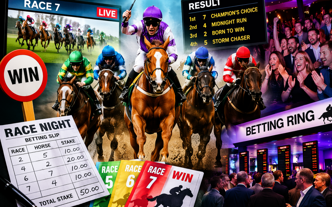 Corporate race night image